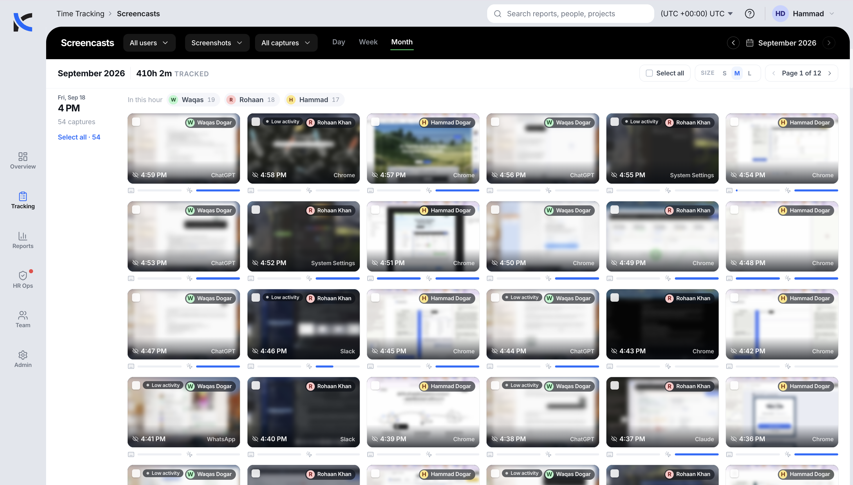 KordanoTime Screenshots & activity screen